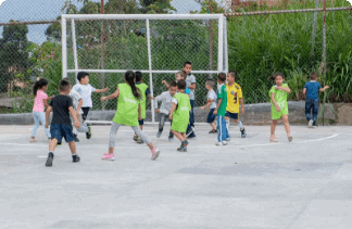 Niños jugando
